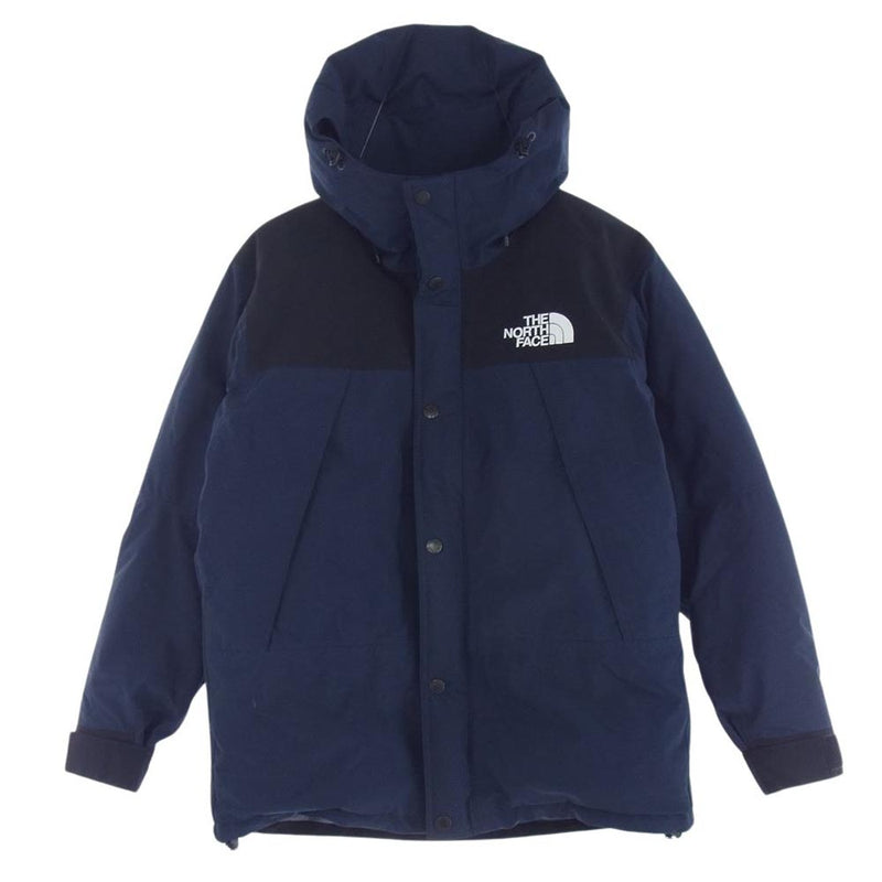 THE NORTH FACE ノースフェイス ND91930 Mountain Down Jacket  マウンテン ダウン ジャケット ネイビー系 M【中古】