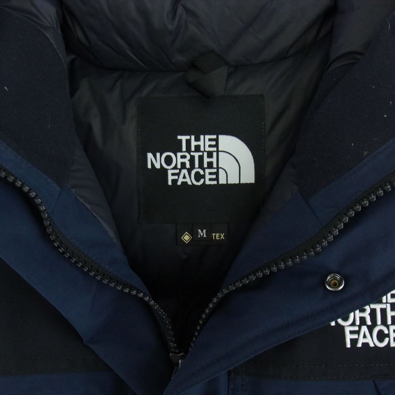 THE NORTH FACE ノースフェイス ND91930 Mountain Down Jacket  マウンテン ダウン ジャケット ネイビー系 M【中古】