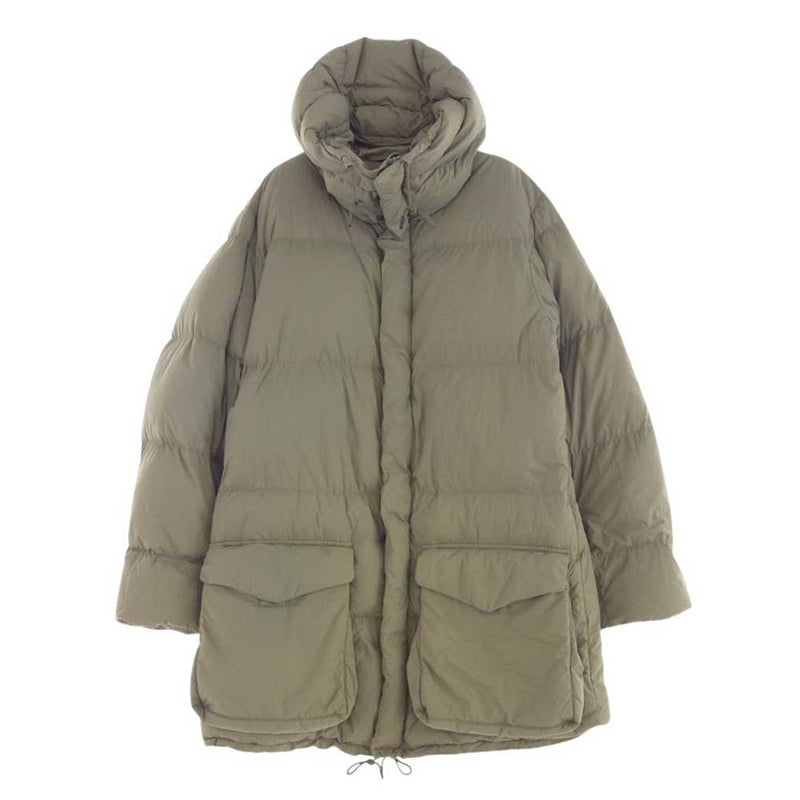 snowpeak スノーピーク JK-20AU016 Recycled Nylon Ripstop Down Coat リサイクルナイロン リップストップ ダウン ジャケット カーキ系 M【中古】