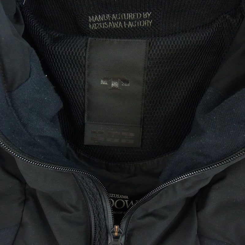 DESCENTE デサント DAMWGK30U ALLTERAIN 水沢ダウン MOUNTAINEER マウンテニア ダウン ジャケット ブラック系 L【中古】