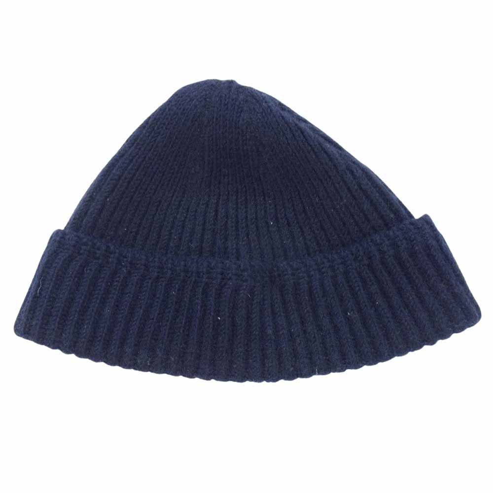 オールドジョー ビーニー ニット帽 ネイビー ネイビー系【中古】