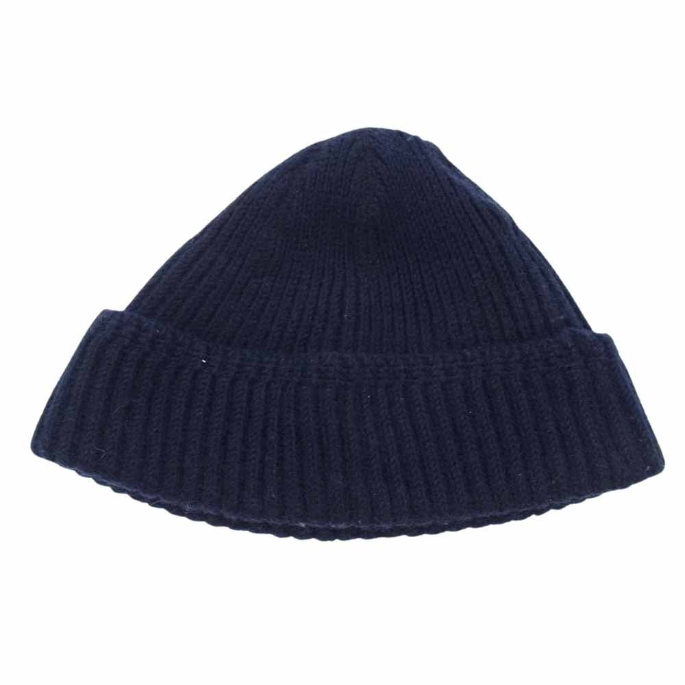 オールドジョー ビーニー ニット帽 ネイビー ネイビー系【中古】