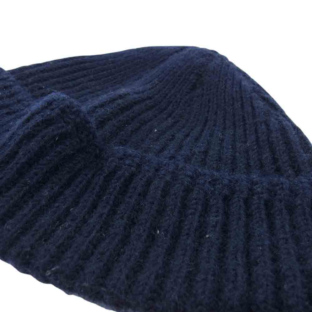 オールドジョー ビーニー ニット帽 ネイビー ネイビー系【中古】