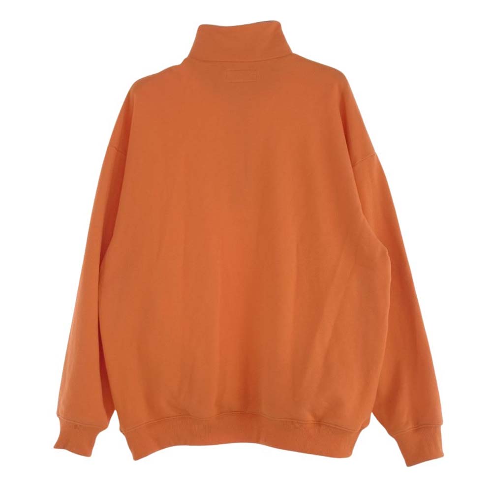 エーシー 23AW ACY-23AW-003 HI NECK SWEAT ロゴ刺繍 ハイネック スウェット プルオーバー オレンジ系 2【中古】