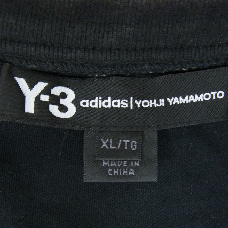 Y-3 Yohji Yamamoto ワイスリー ヨウジヤマモト DN8820 Sateen Mix Tank サテンミックス リブ タンクトップ ブラック系 XL【中古】