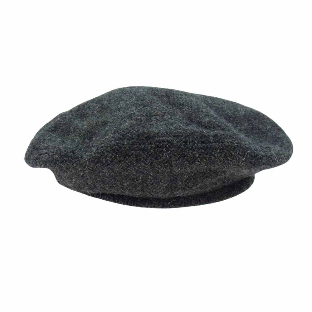 オールドジョー ツイード ベレー帽 帽子 グレー系【中古】