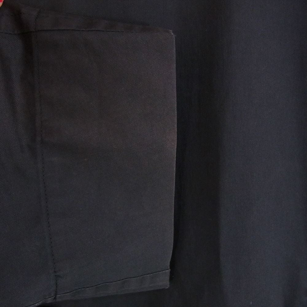 Y's Yohji Yamamoto ワイズ ヨウジヤマモト YE-C03-019 コットン オーバーサイズ ライトウェイト ロングコート ブラック系 3【中古】