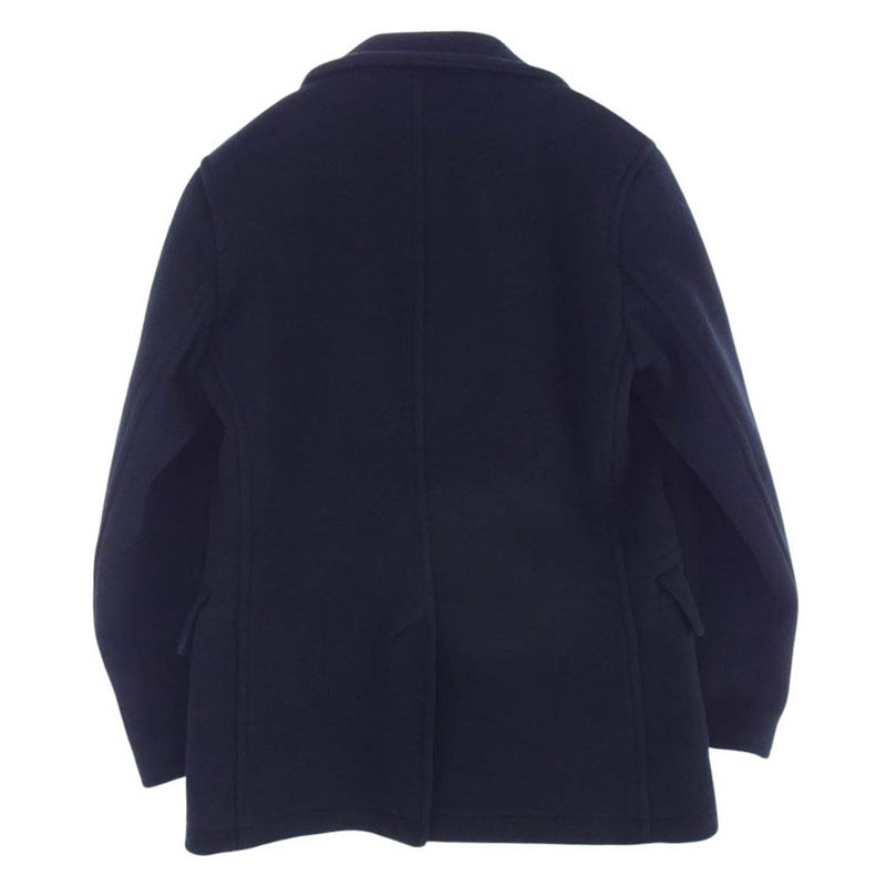 Gloverall グローバーオール WOOL MERITON P-COAT メルトン Pコート ネイビー系 XS【中古】