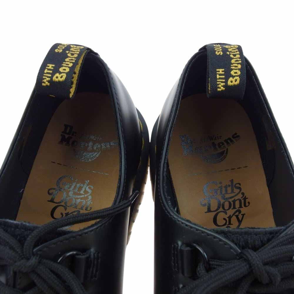 Dr.Martens ドクターマーチン 31789001 GIRLS DON’T CRY Ramsey GDC ガールズドントクライ ラムジークリーパーシューズ ブラック系 UK　91/2【新古品】【未使用】【中古】