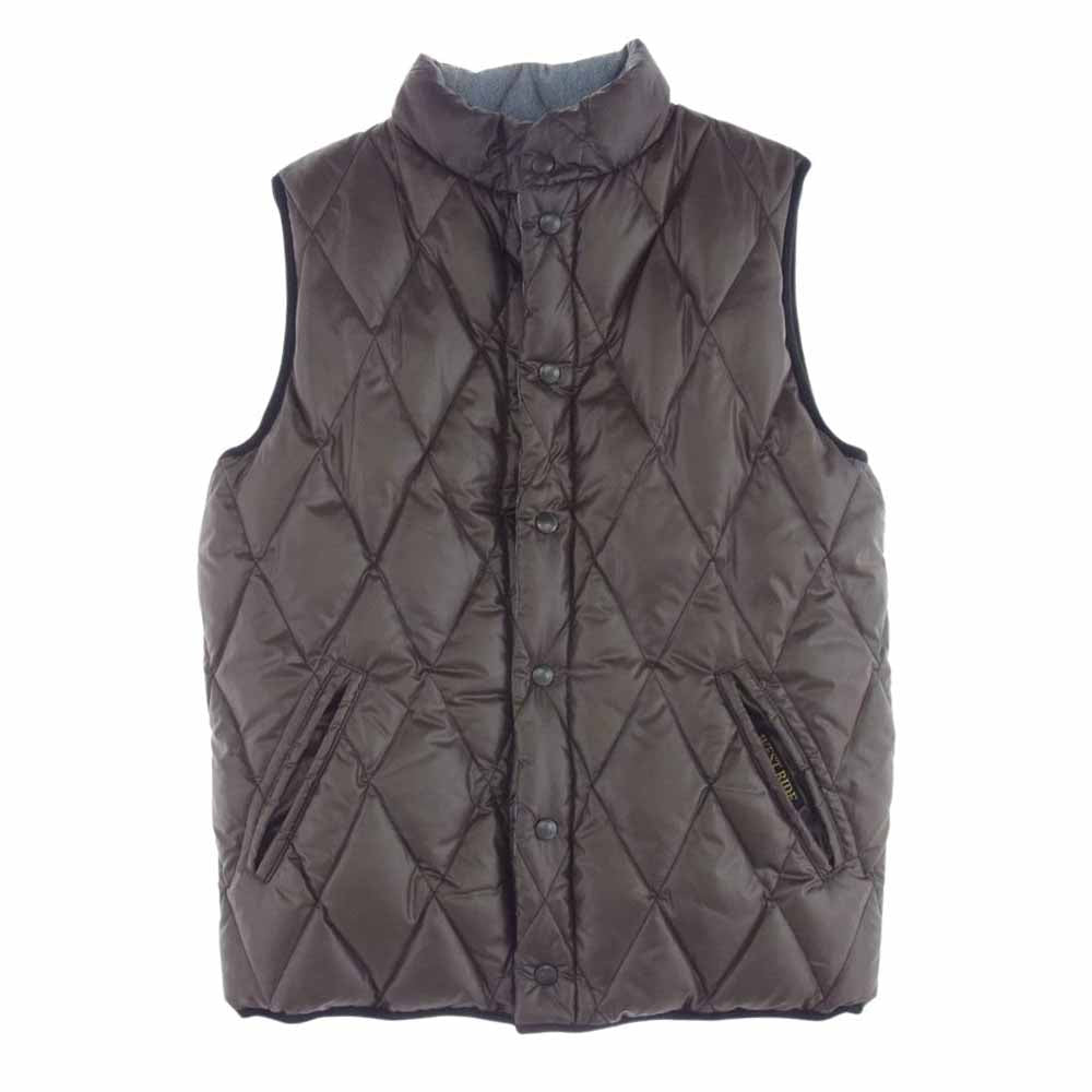 ウエストライド  REVERSIBLE QUILTING VEST リバーシブル キルティング ベスト 38【中古】