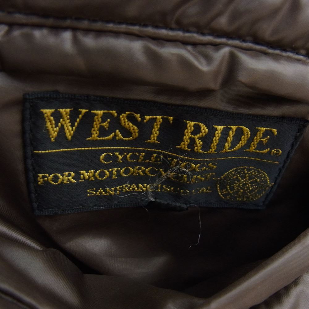 ウエストライド  REVERSIBLE QUILTING VEST リバーシブル キルティング ベスト 38【中古】