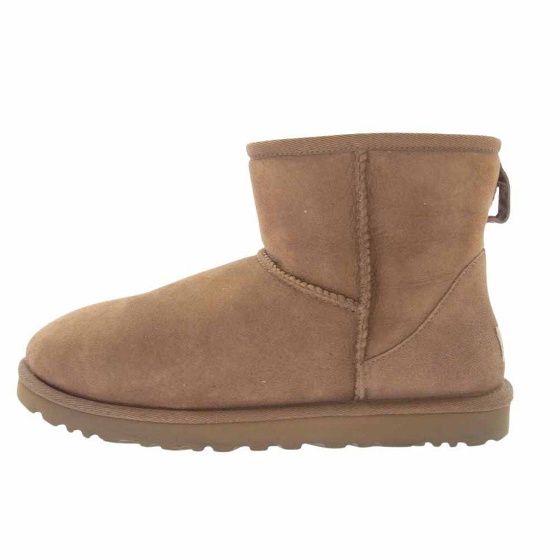 UGG アグ 1002072 CLASSIC MINI クラシックミニ ムートンブーツ ライトブラウン系 26cm【中古】