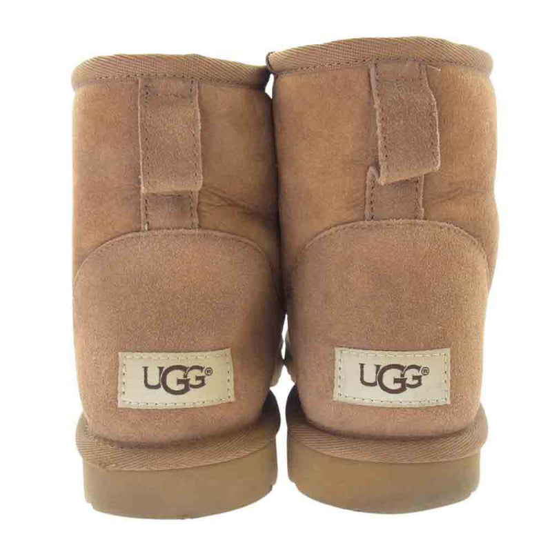 UGG アグ 1002072 CLASSIC MINI クラシックミニ ムートンブーツ ライトブラウン系 26cm【中古】