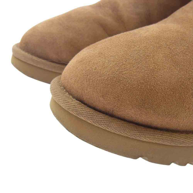 UGG アグ 1002072 CLASSIC MINI クラシックミニ ムートンブーツ ライトブラウン系 26cm【中古】