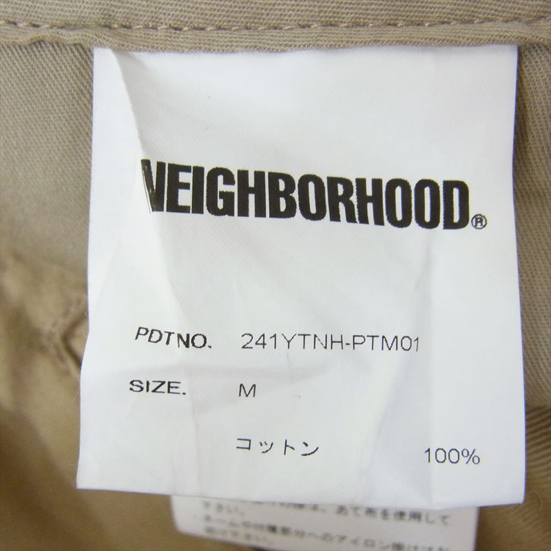 NEIGHBORHOOD ネイバーフッド 24SS 241YTNH-PTM01 CLASSIC CHINO PANTS クラシック チノ パンツ ベージュ系 M【中古】