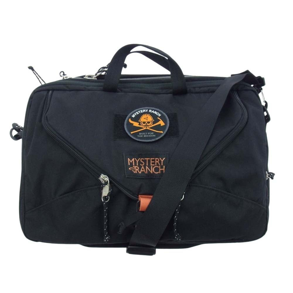 MYSTERY RANCH ミステリーランチ expandable 3way ファイヤー ファイター ライン  ブリーフ ケース ブラック系【中古】