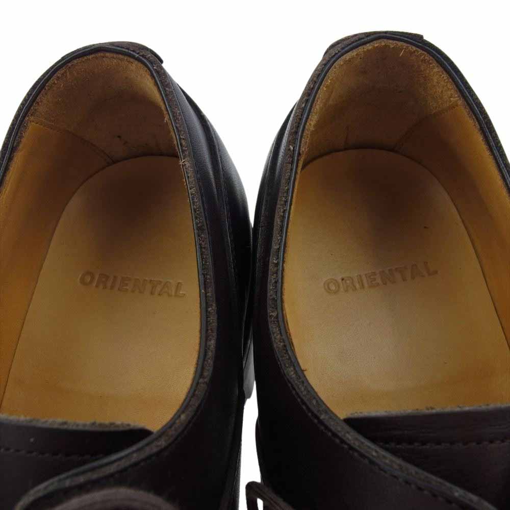 オリエンタル FG-3805 ORANRAN2003 レザー シューズ ブラウン系 6.5【中古】