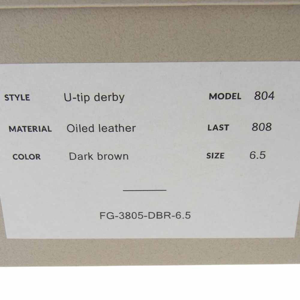 オリエンタル FG-3805 ORANRAN2003 レザー シューズ ブラウン系 6.5【中古】