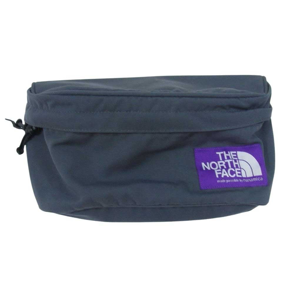 THE NORTH FACE ノースフェイス NN7352N PURPLE LABEL Field Funny Pack パープルレーベル フィールド ファニー パック ロゴ ウエスト ショルダー バッグ グレー系【中古】