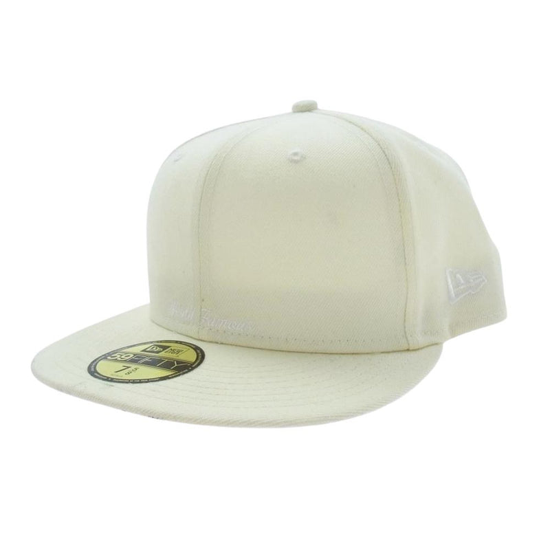 Supreme シュプリーム 22SS × New Era Reverse Box Logo Cap リバース ボックスロゴ キャップ オフホワイト系 60.6cm【中古】