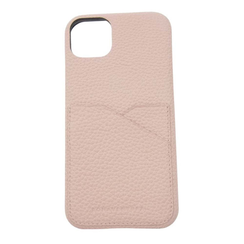 ボナベンチュラ BPCT14PL-PK BACK COVER バックカバーケース シュリンクレザー スマホケース iPhone 14 plus ピンク系【中古】