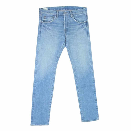 鬼デニム ONI-121S-ishikawadai 15oz 石川台 ストレッチ デニム bボタンフライ リラックステーパード インディゴブルー系 31【新古品】【未使用】【中古】