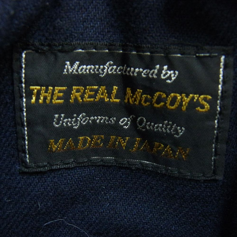 The REAL McCOY'S ザリアルマッコイズ 1913 Pコート ピーコート ネイビー系 34【中古】