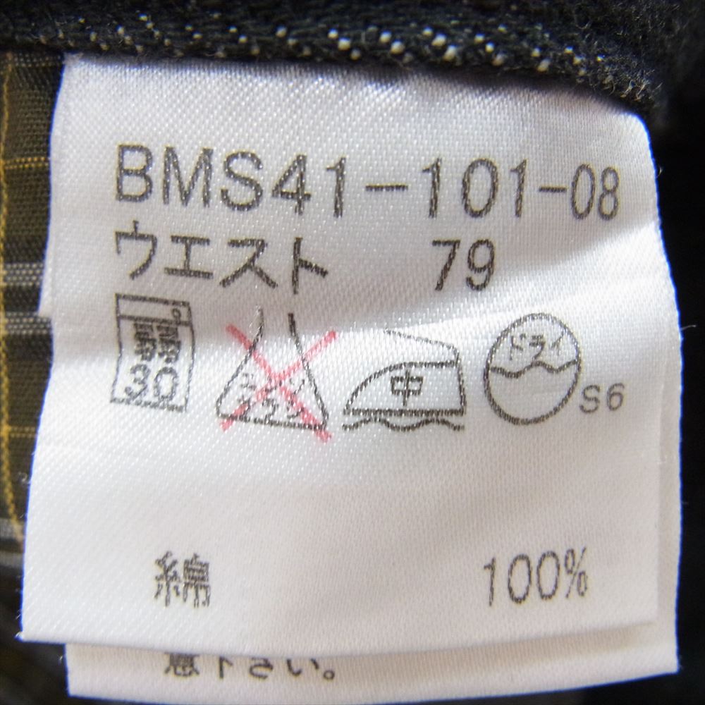 BURBERRY BLACK LABEL バーバリーブラックレーベル BMS41-101-08 ブラック デニム ブラック系 79【中古】