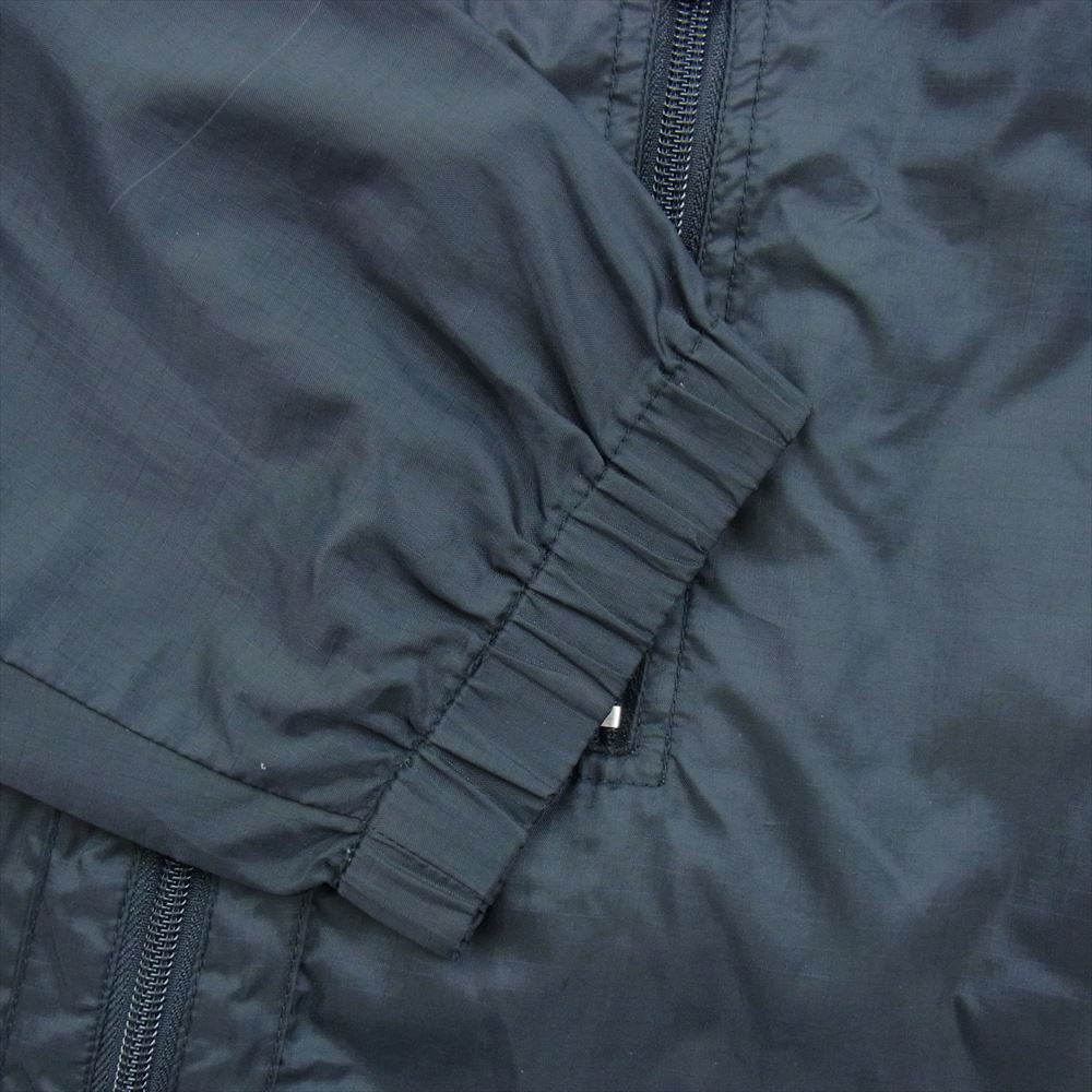 STUSSY ステューシー 90s リフレクティブライン ショルダー ストックロゴ ナイロン ジャケット グレー系 M【中古】