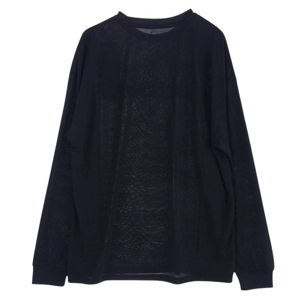 F.C.R.B. エフシーアールビー 24SS FCRB-240051 POLARTEC POWER DRY L/S TRAINING TOP ロング スリーブ カットソー ブラック系 L【新古品】【未使用】【中古】