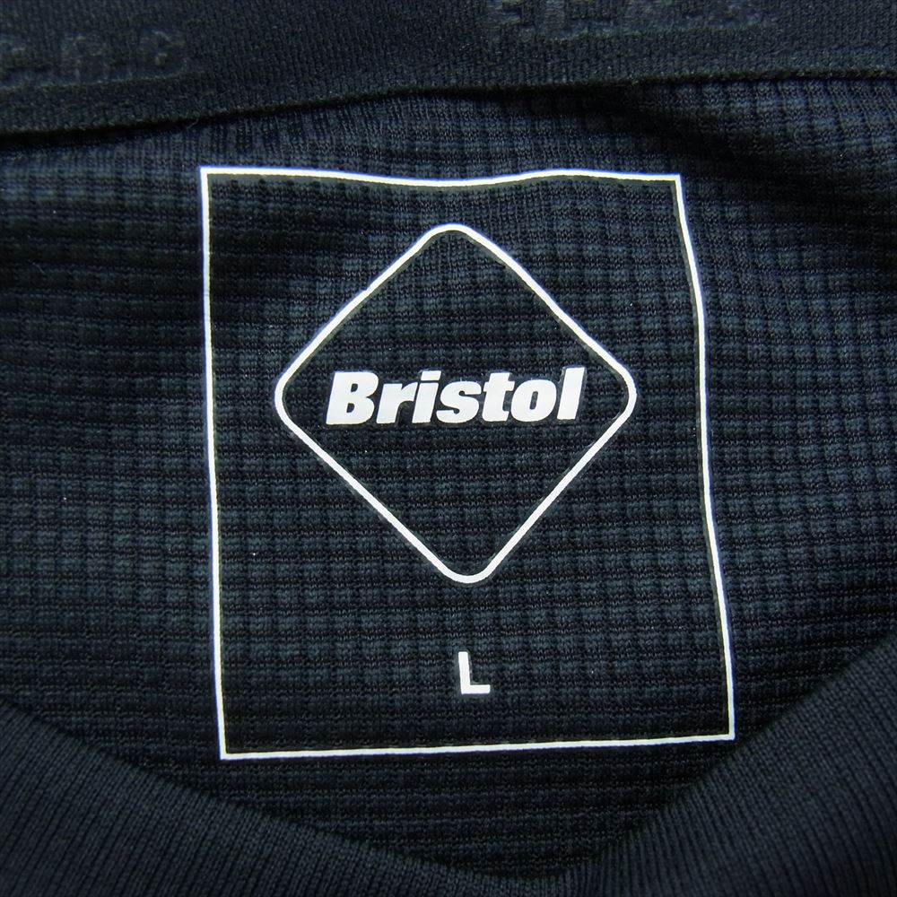 F.C.R.B. エフシーアールビー 24SS FCRB-240051 POLARTEC POWER DRY L/S TRAINING TOP ロング スリーブ カットソー ブラック系 L【新古品】【未使用】【中古】