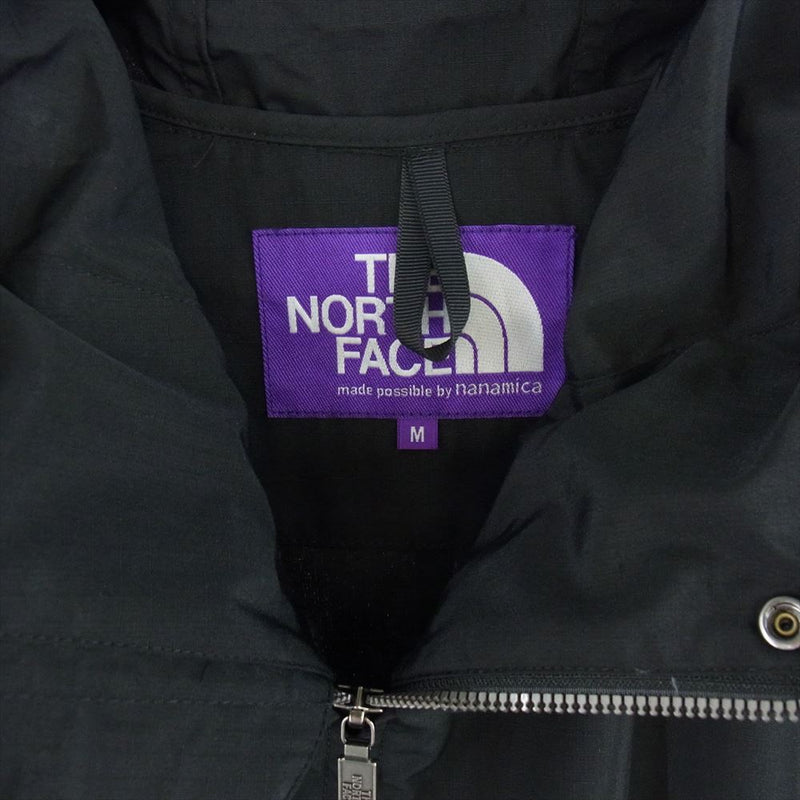 THE NORTH FACE ノースフェイス 23AW NP2355N PURPLE LABEL Mountain Wind Parka パープル レーベル マウンテン パーカー ブラック系 M【中古】