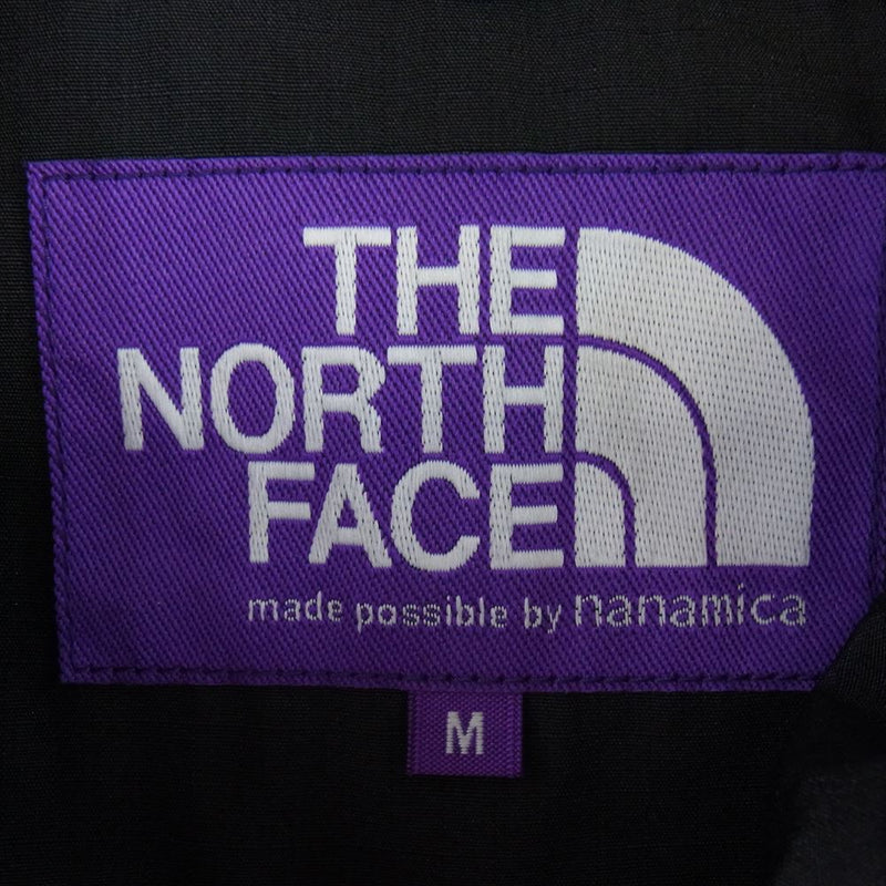 THE NORTH FACE ノースフェイス 23AW NP2355N PURPLE LABEL Mountain Wind Parka パープル レーベル マウンテン パーカー ブラック系 M【中古】