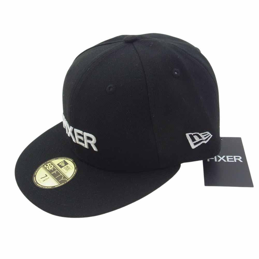 NEW ERA ニューエラ FNE-01 FIXER フィクサー ベースボール キャップ ブラック系 58.7cm 7  3/8【新古品】【未使用】【中古】