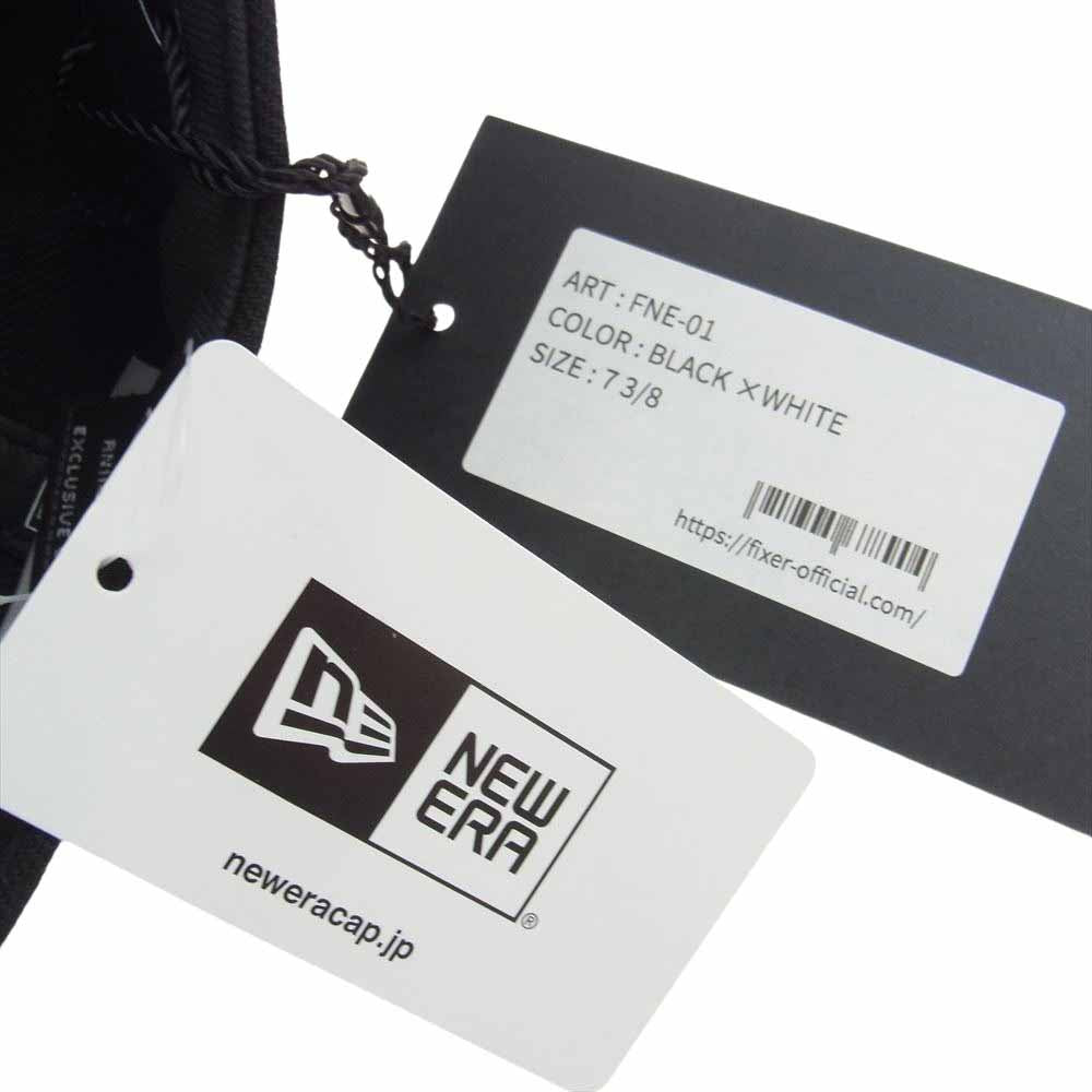 NEW ERA ニューエラ FNE-01 FIXER フィクサー ベースボール キャップ ブラック系 58.7cm   7 3/8【新古品】【未使用】【中古】