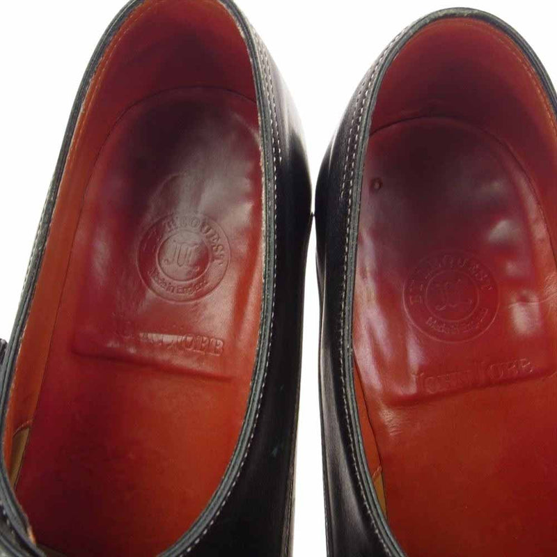 John Lobb ジョンロブ CHAPEL チャペル ダブルモンク レザーシューズ ブラック ブラック系 6.5【中古】