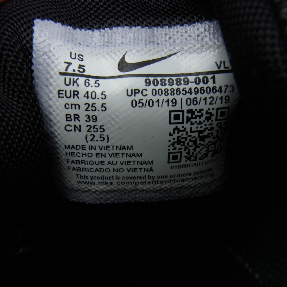 NIKE ナイキ 908989-001 RUN SWIFT ラン スイフト  ランニングシューズ ブラック系 25.5cm【美品】【中古】