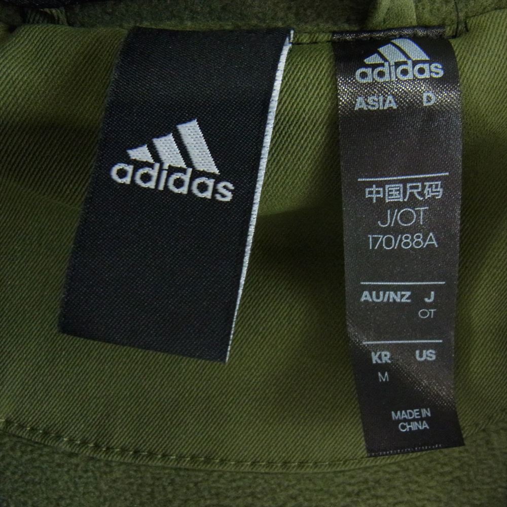 adidas アディダス GP0632 Tech Long Jacket ロング ジャケット コート カーキ系 M【中古】