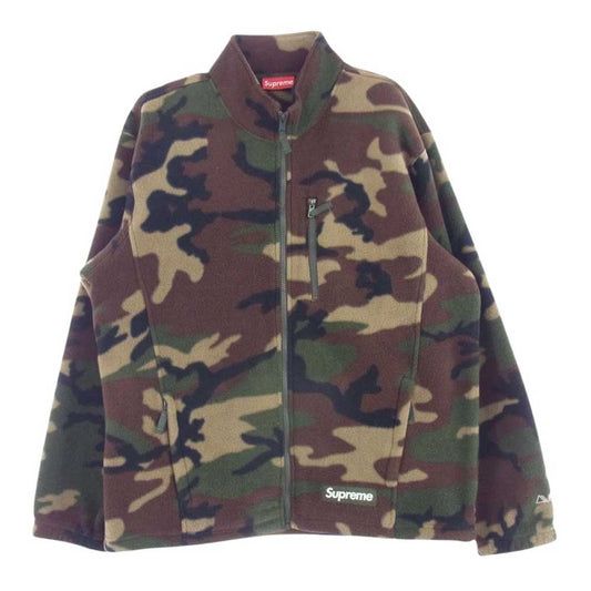 Supreme シュプリーム 22AW Polartec Zip Jacket ポーラテック ジップ フリース ジャケット  マルチカラー系 L【美品】【中古】
