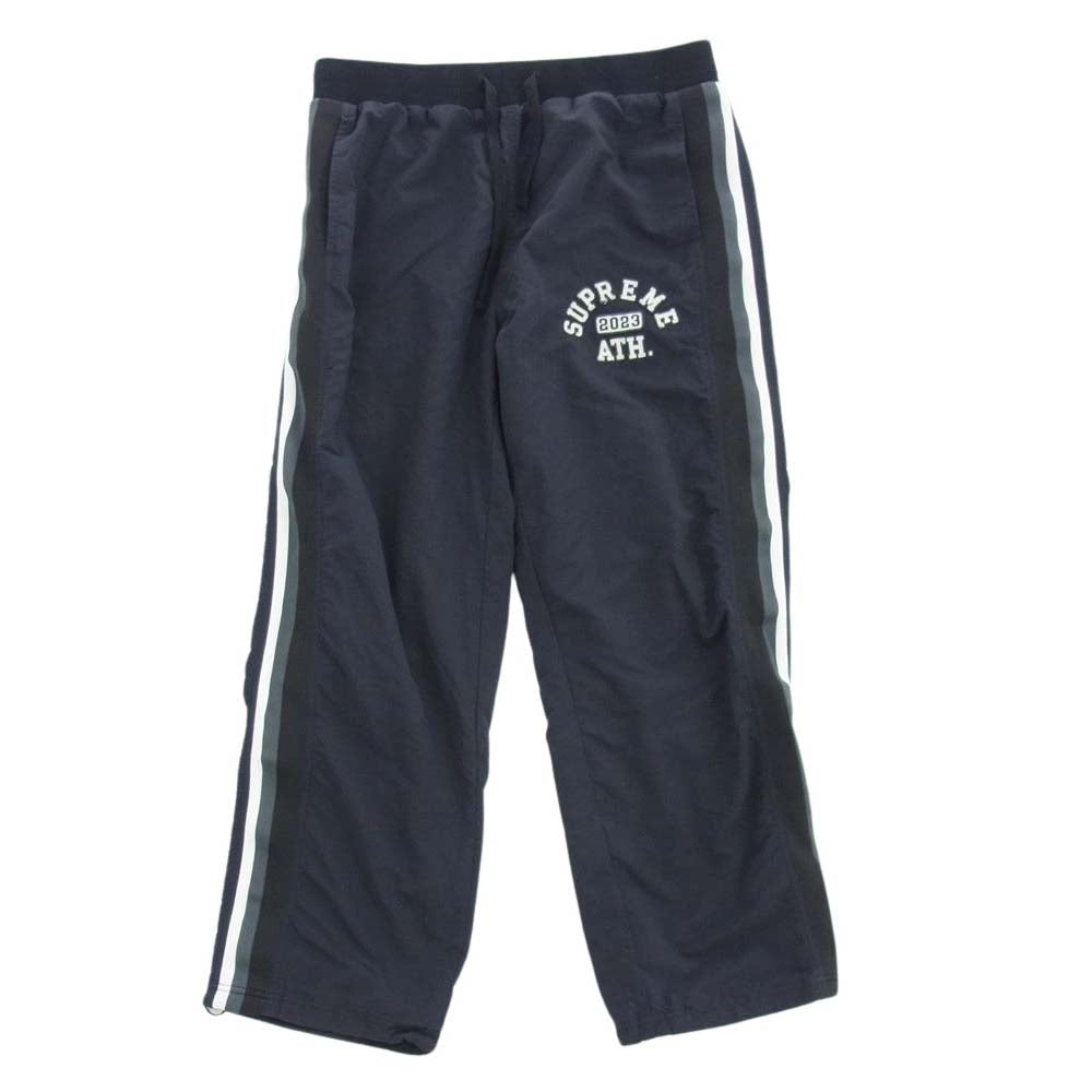 Supreme シュプリーム 23SS Applique Track Pant アップリケ トラック パンツ ブラック系 M【中古】