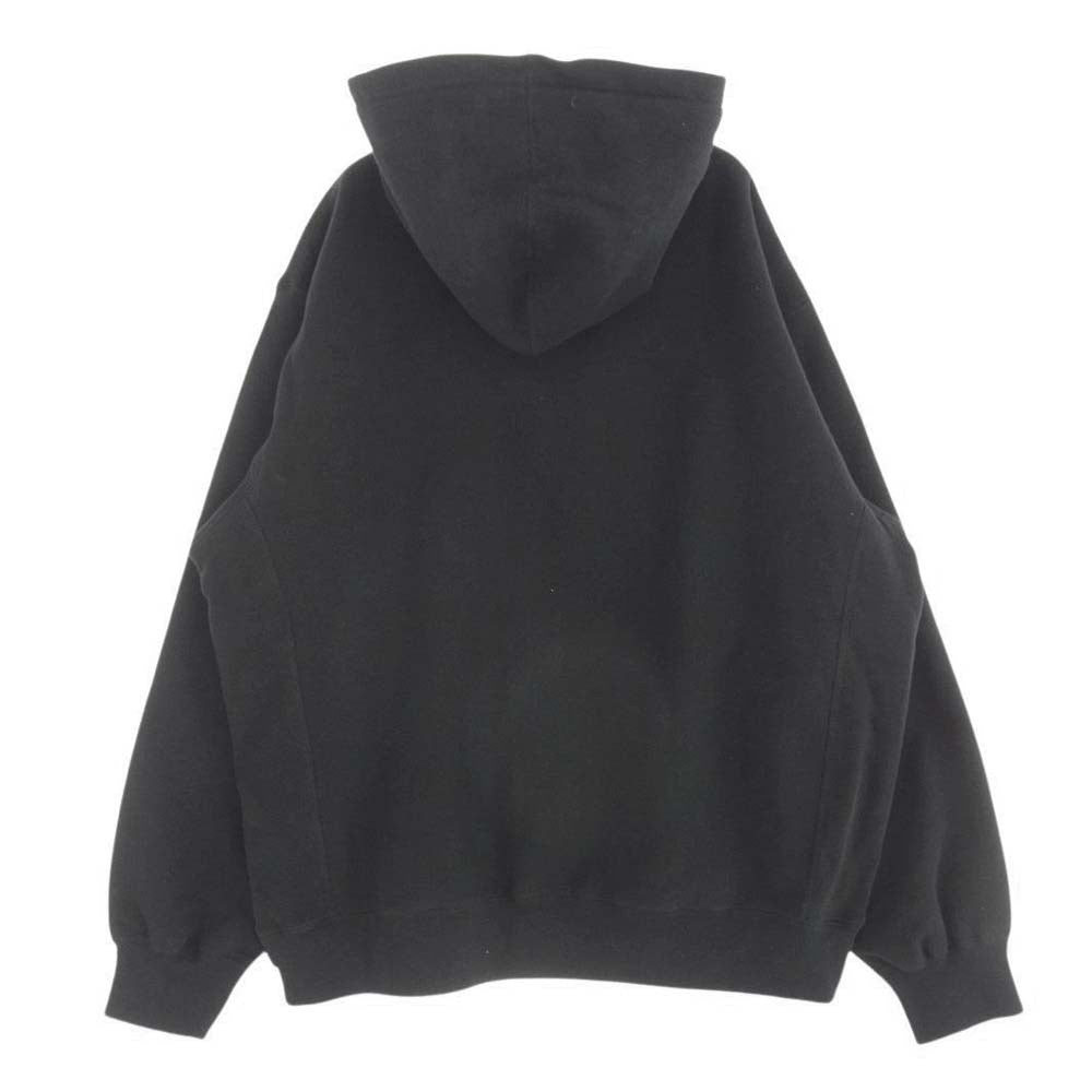 Supreme シュプリーム 24SS Collegiate Hooded Sweatshirt カレッジエイト フーデッド スウェット シャツ フーディー パーカー ブラック系 L【美品】【中古】