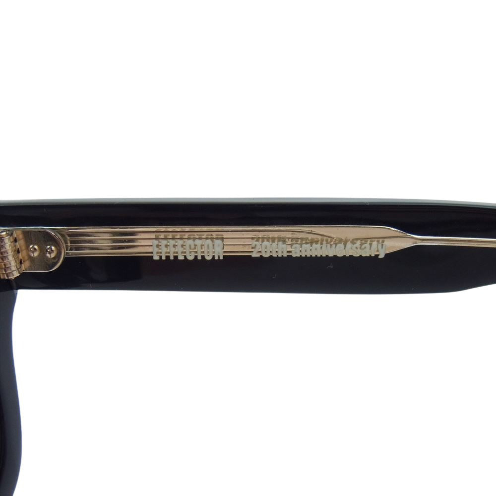 EFFECTOR エフェクター MUNAKATA ムナカタ ウェリントン サングラス アイウェア 眼鏡 メガネ ブラック系【中古】