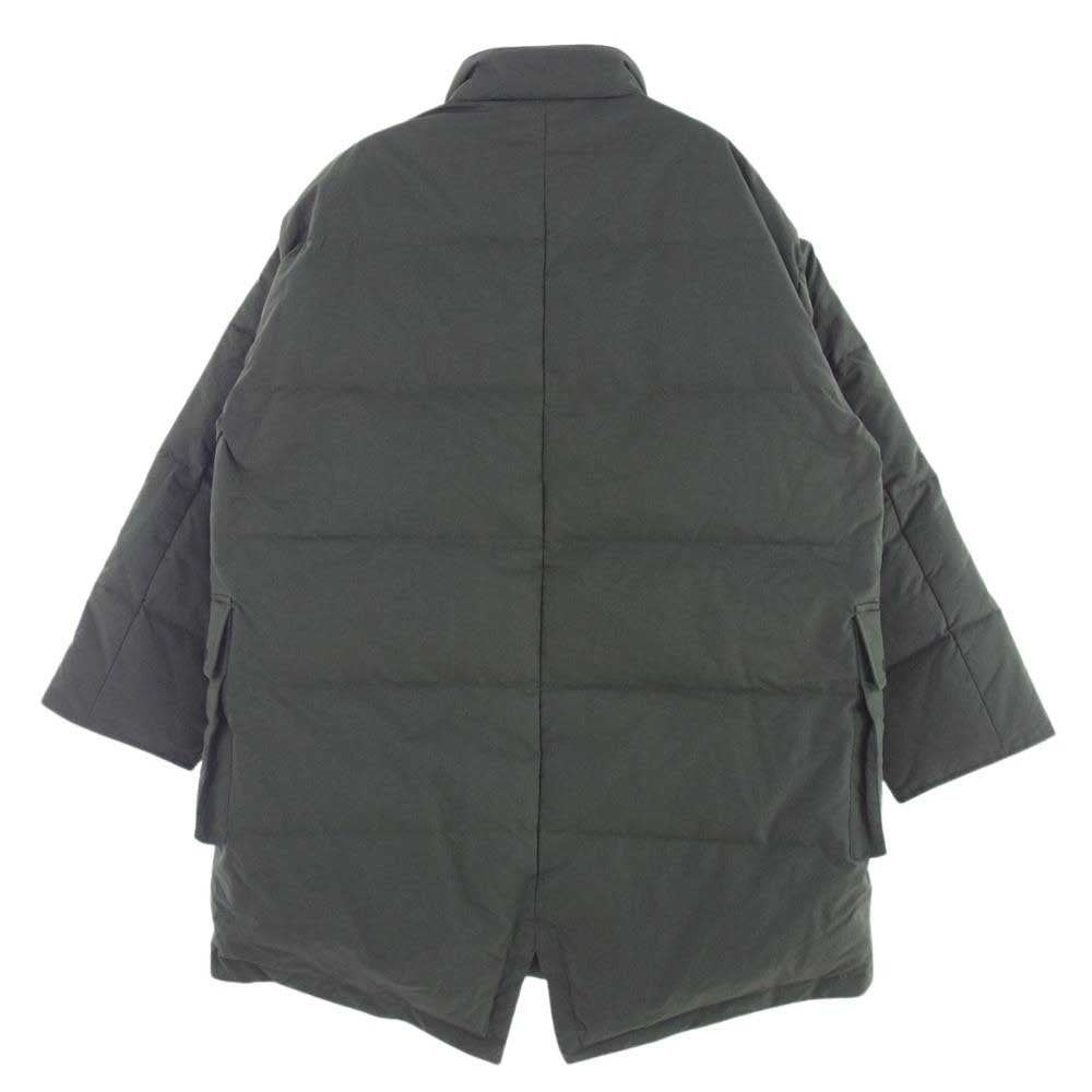 PORTER CLASSIC ポータークラシック PC-026-1984-52-3 WEATHER DOWN MILITARY COAT ウェザー ダウン ミリタリージャケット コート カーキ系 3【中古】