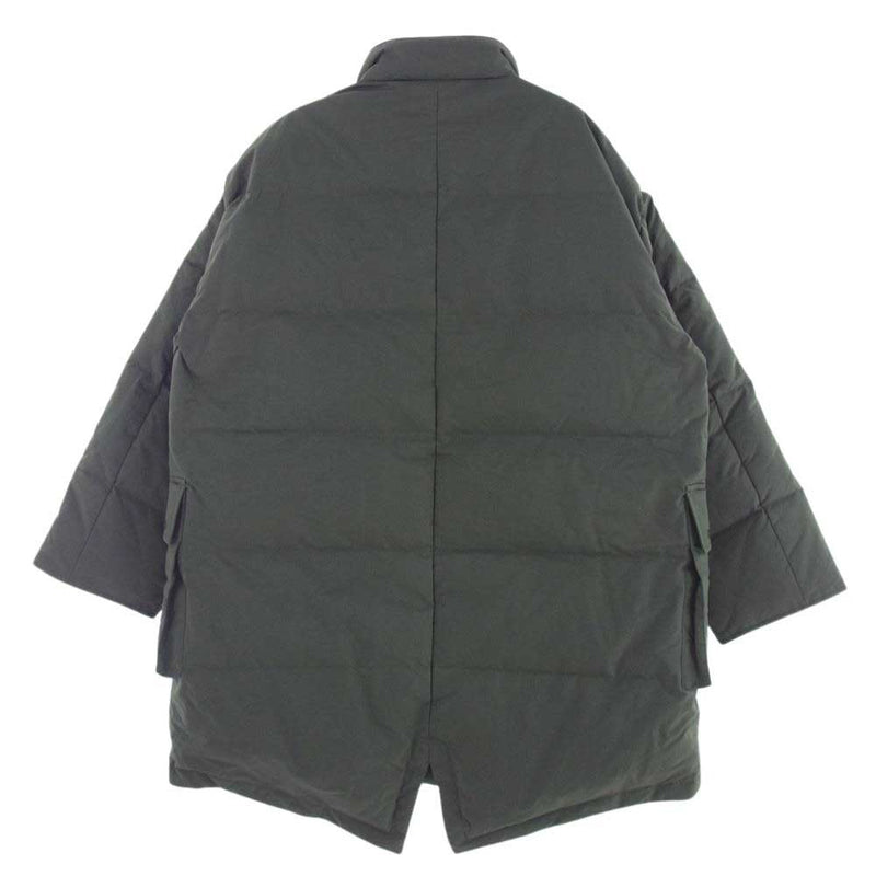 PORTER CLASSIC ポータークラシック PC-026-1984-52-3 WEATHER DOWN MILITARY COAT ウェザー ダウン ミリタリージャケット コート カーキ系 3【中古】