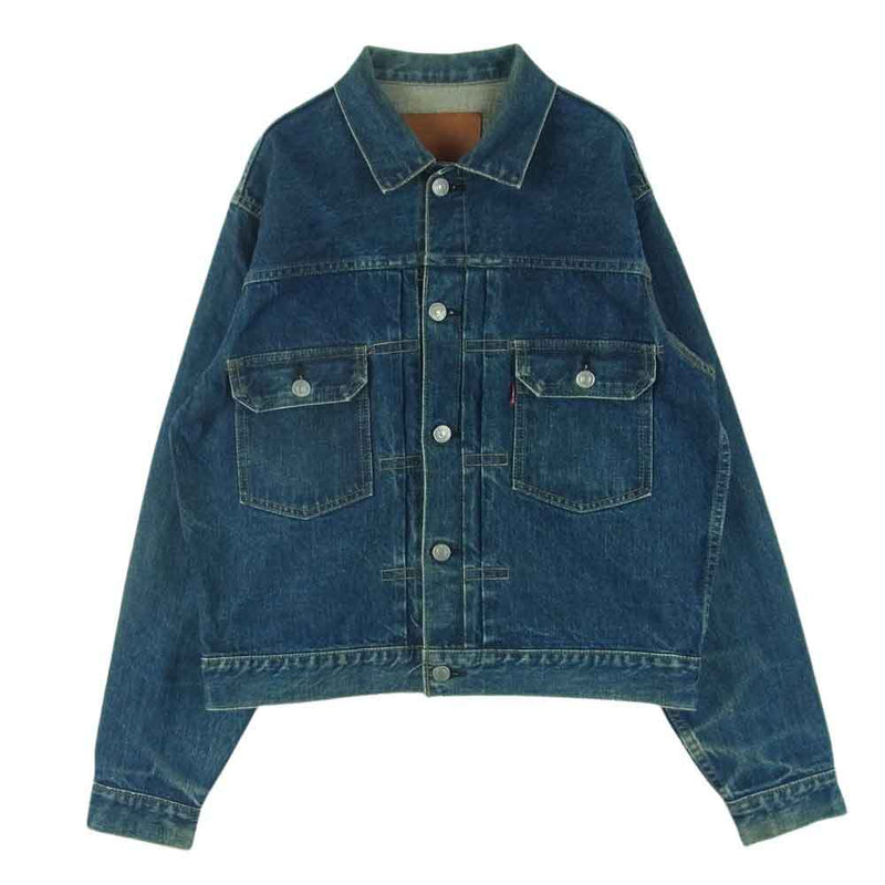 Levi's リーバイス 71507xx 2nd 復刻 デニム ジャケット インディゴブルー系 40【中古】