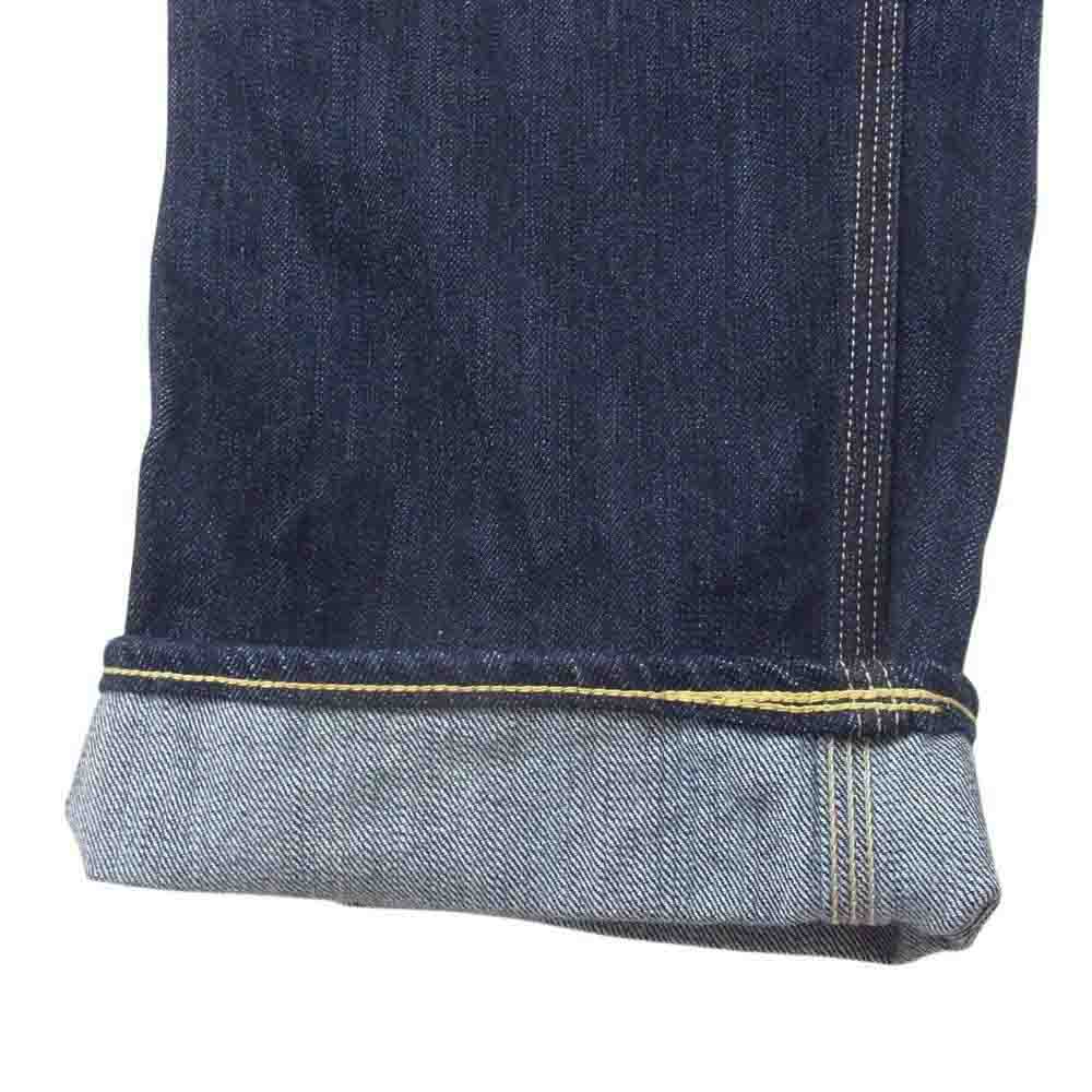 BOOTLEGGERS ブートレガーズ シンチバック デニム ペインター ワーク パンツ インディゴブルー系 30×34【中古】