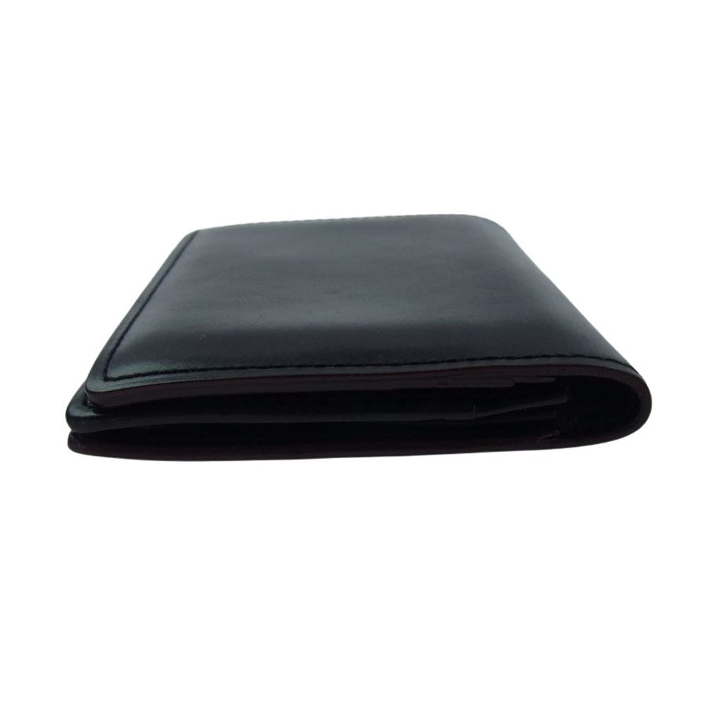 GANZO ガンゾ レザー カードケース ブラック系【中古】