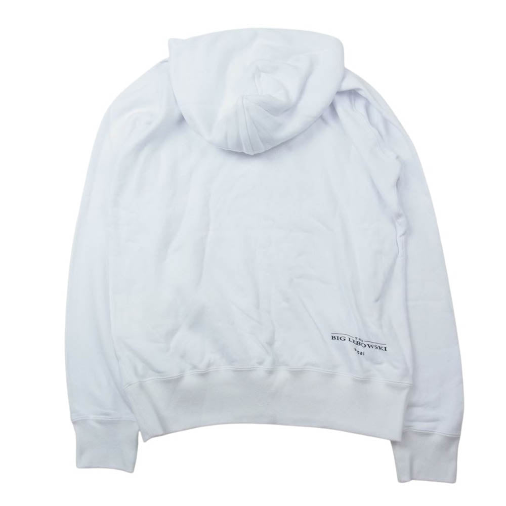 Sacai サカイ 20SS 20-0054S THE BIG LEBOWSKI HOODIE ビッグリボウスキ  スウェット パーカー ホワイト ホワイト系 2【中古】