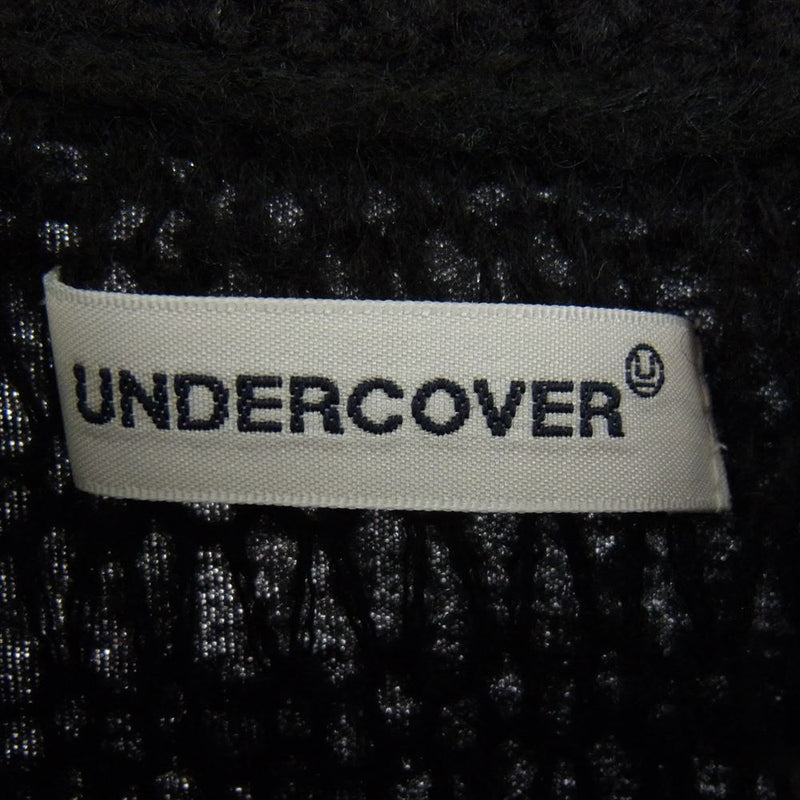 UNDERCOVER アンダーカバー UP2C1904 リバーシブル Tシャツドッキング RANONES PO ニット カットソー 長袖 グレー系 2【中古】