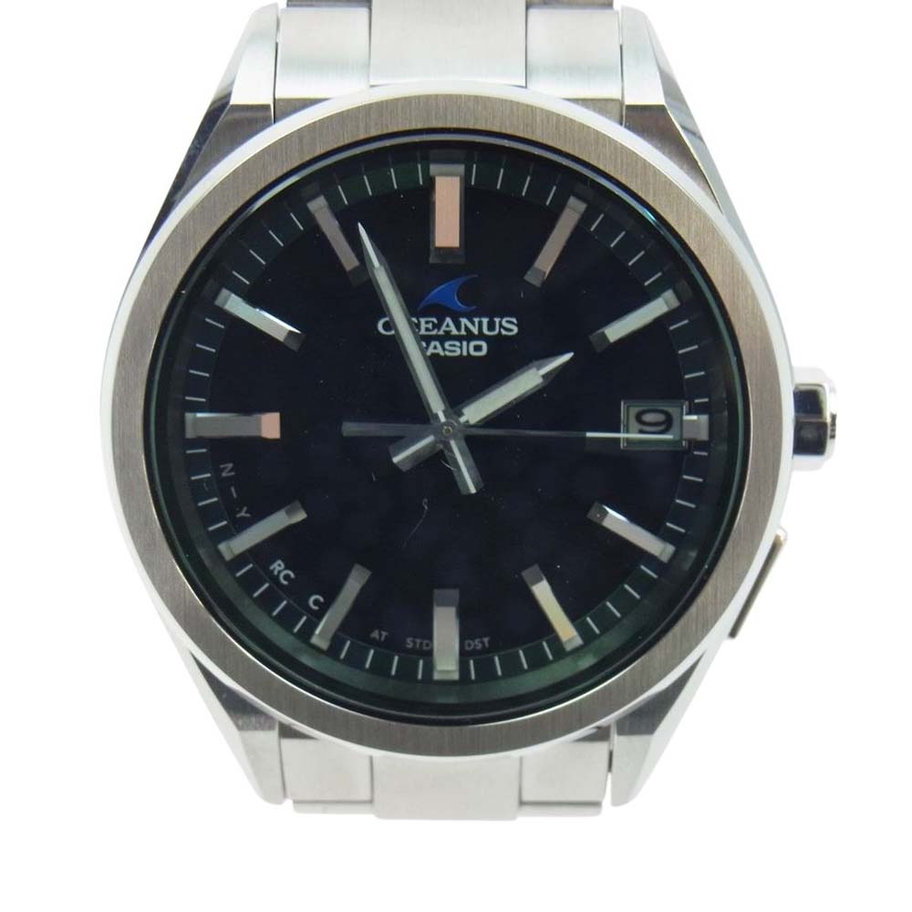 CASIO OCEANUS カシオ オシアナス OCW-T200S-3AJF タフソーラー 電波 腕時計 リストウォッチ グリーン ダイアルカラー【極上美品】【中古】